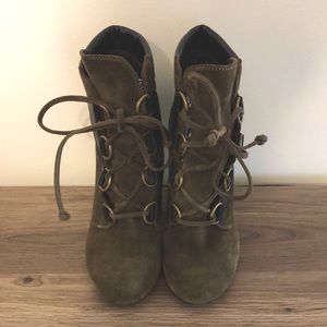 Giuseppe Zanotti Olive bootie